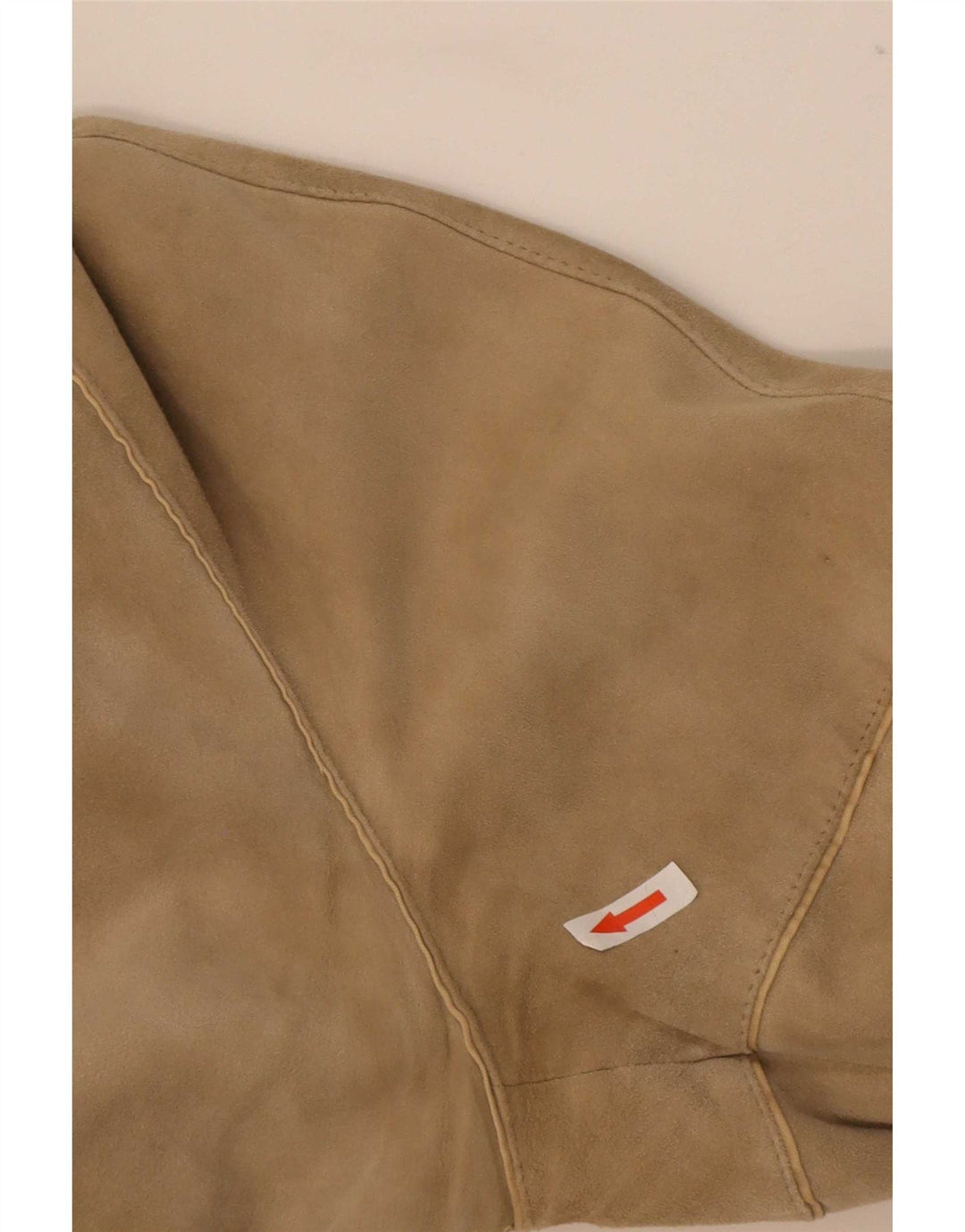 Vintage Herren Wende-Wildlederjacke IT 48 Mittelbeiges Leder