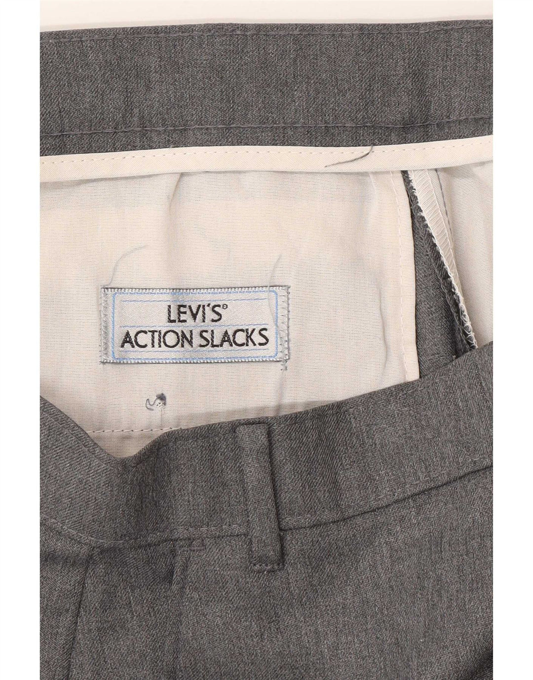 Levi's Herren gerade Chinohose W38 L29 Grau Polyester
