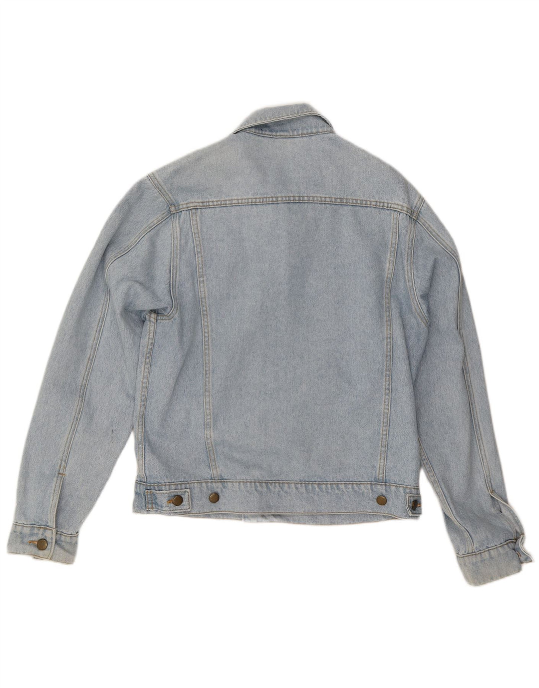 American Apparel Herren Jeansjacke UK 38 Mittelblaue Baumwolle