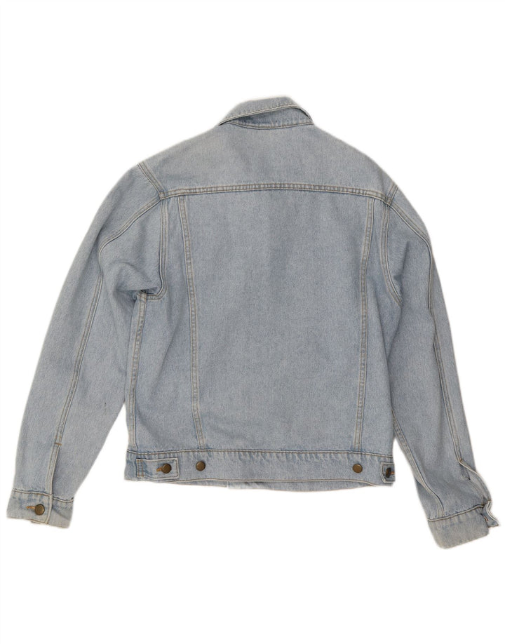 American Apparel Herren Jeansjacke UK 38 Mittelblaue Baumwolle