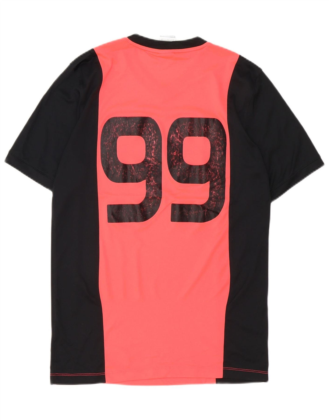 Nike Herren Dri Fit Graphic T-Shirt Top Small Rot Farbblock