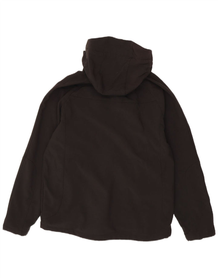 MOUNTAIN WAREHOUSE Herren-Windjacke mit Kapuze, Größe 40, Schwarz