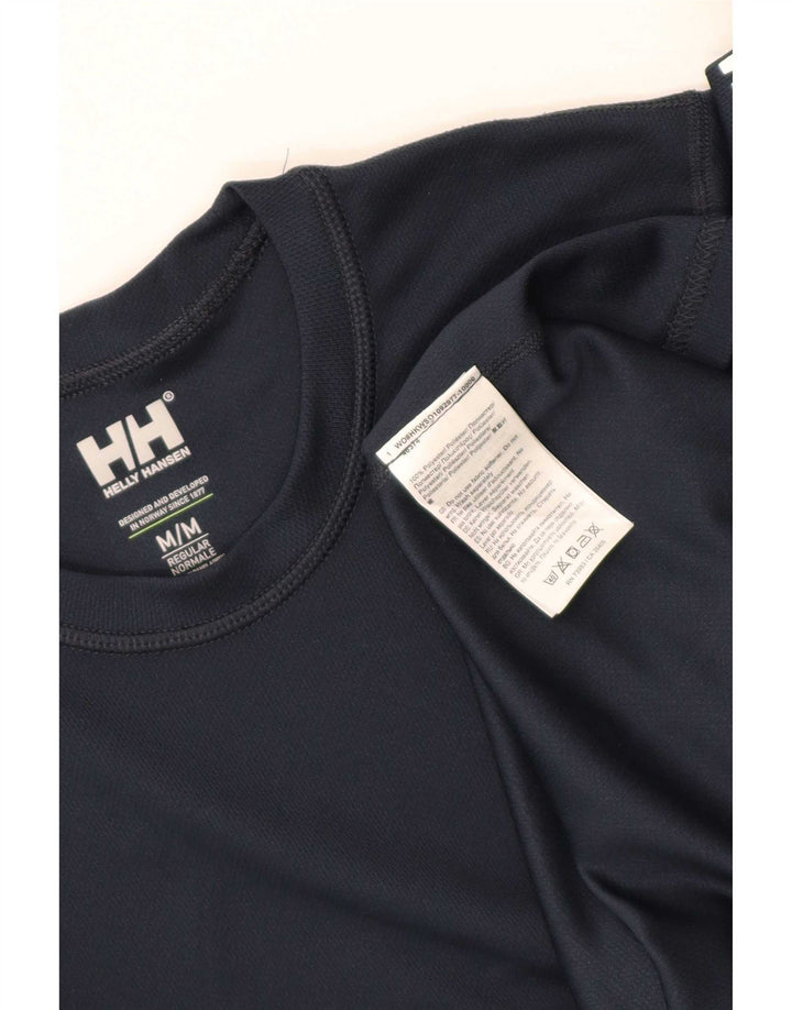 Helly Hansen Herren Top Langarm Mittel Marineblau Polyester