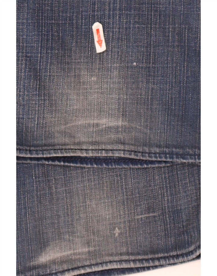 Levi's Herren 527 Bootcut Jeans W34 L32 Blaue Baumwolle
