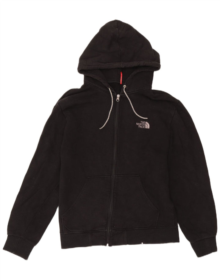 The North Face Herren-Kapuzenpullover mit Reißverschluss, Größe S, schwarze Baumwolle