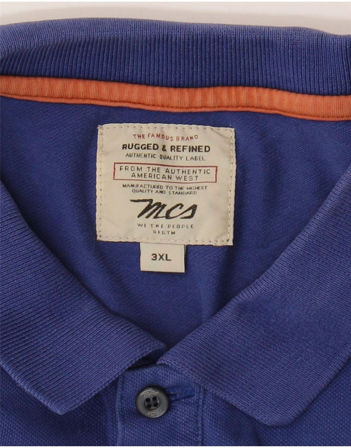 Marlboro Classics Herren Poloshirt 3XL Marineblau