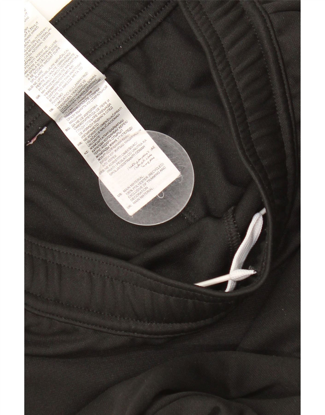 Adidas Jungen Aeroready Trainingshose 9–10 Jahre, schwarzes Polyester