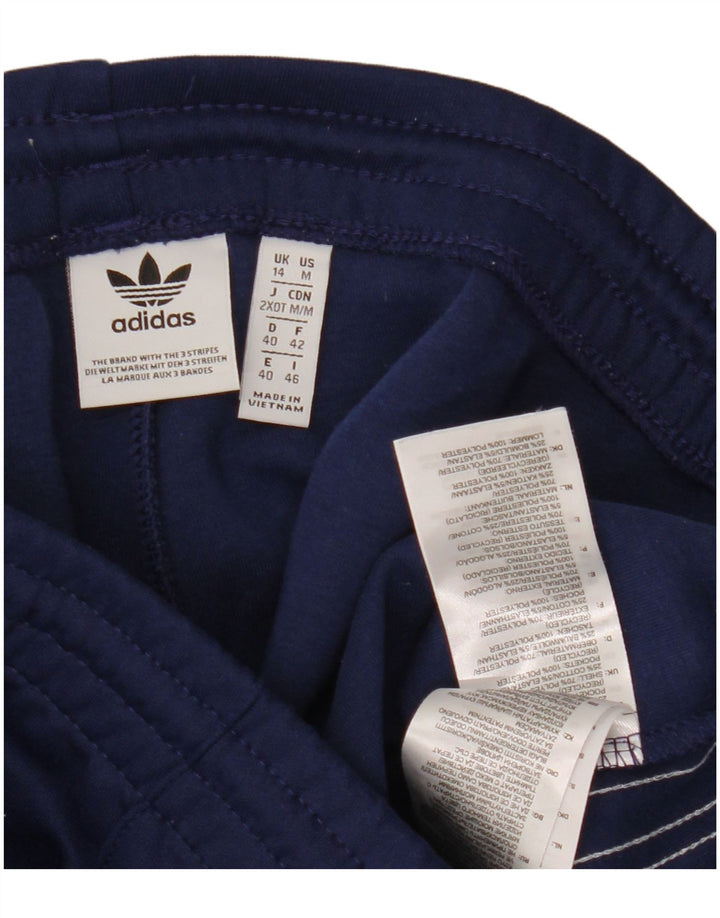 Adidas Damen-Trainingshose, UK 14, Größe L, Marineblau, Polyester