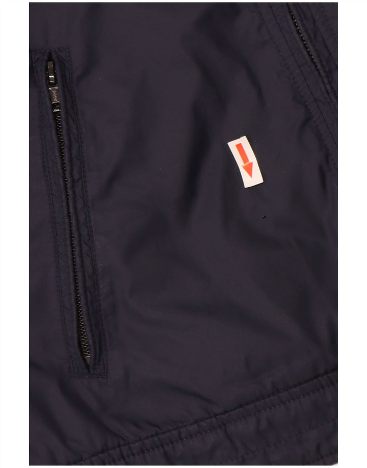 Blauer Utility-Jacke für Jungen, 13–14 Jahre, mittelmarineblau, Polyamid