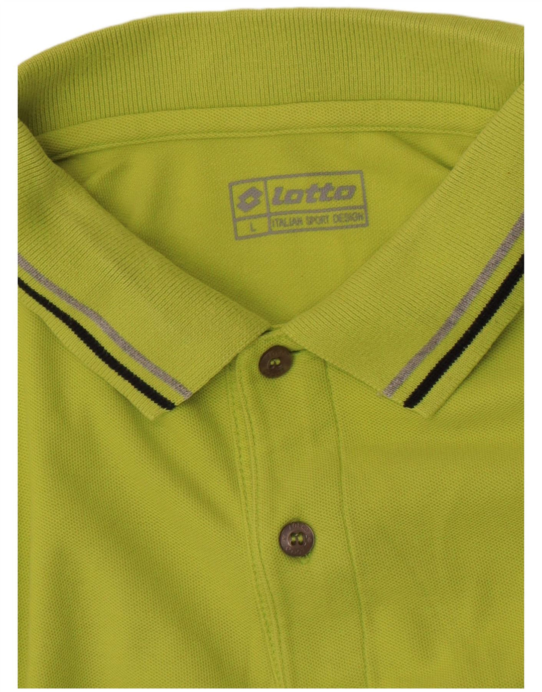 Lotto Herren-Poloshirt, Größe L, Grün