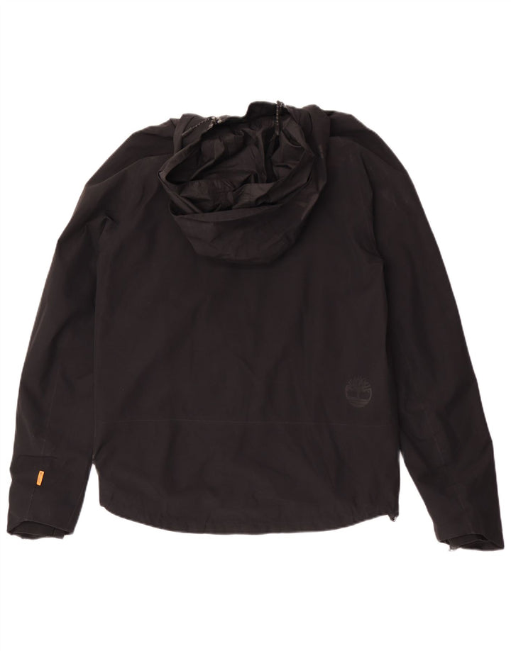 Timberland Herren-Regenjacke mit Kapuze, UK 36, Größe S, Schwarz, Polyester