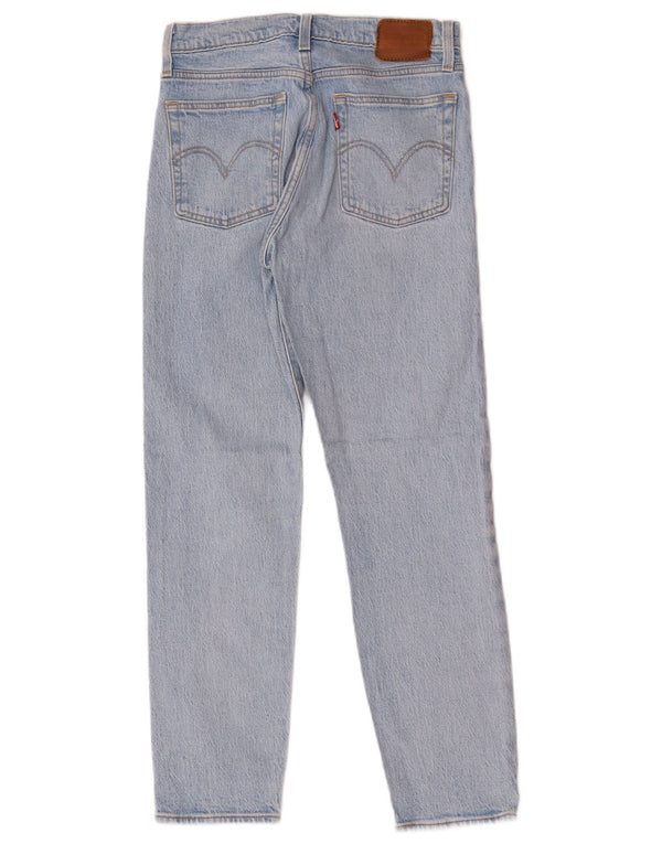 Levi's Damen Wedgie Straight Jeans W26 L27 Blaue Baumwolle
