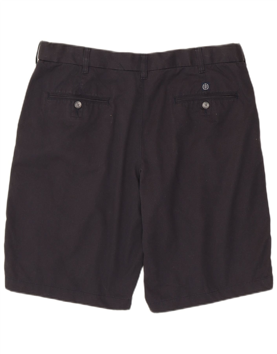 Marks & Spencer Herren-Chinoshorts W36, Größe L, Marineblau, Baumwolle
