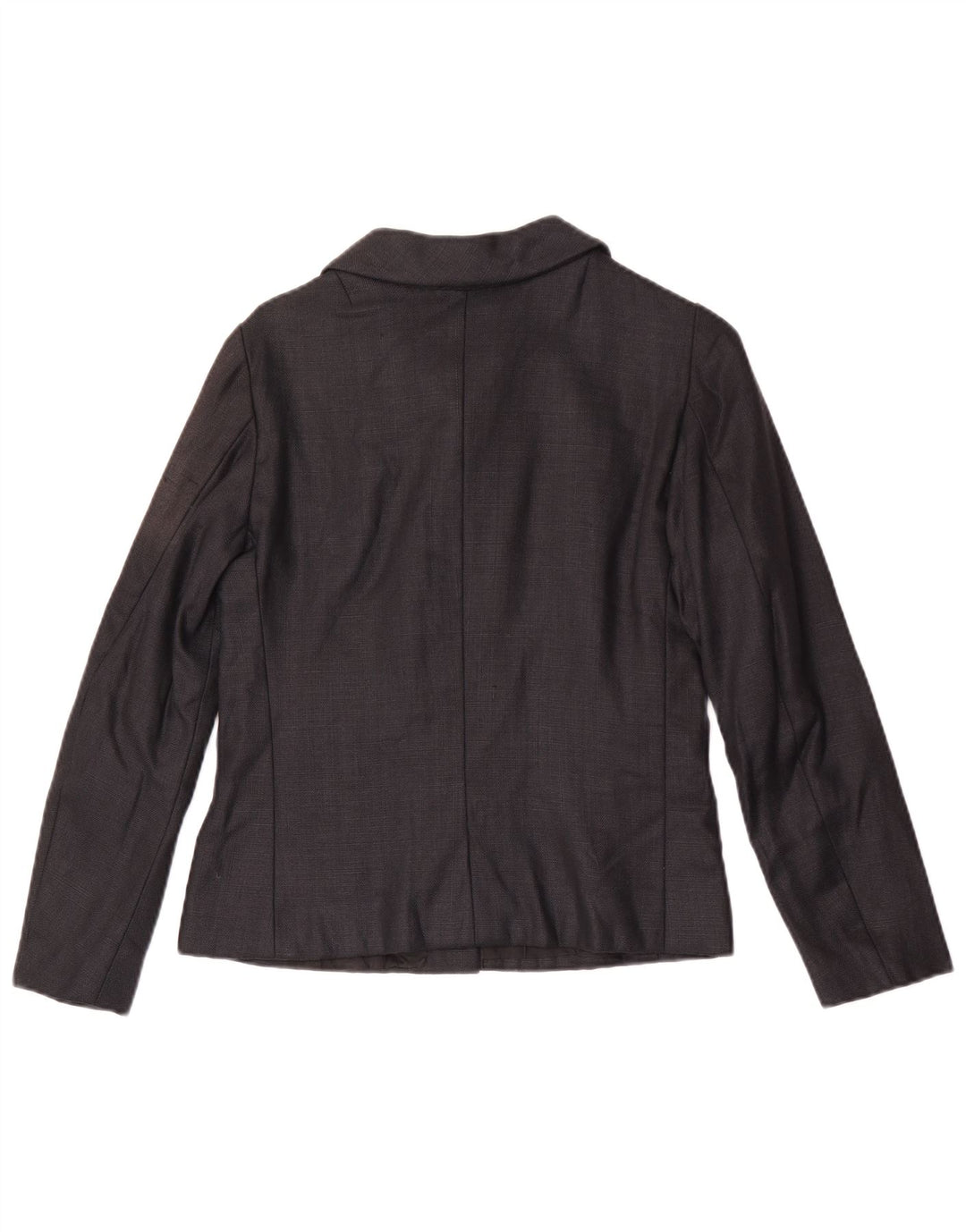 Vintage Damen 7-Knopf-Blazerjacke UK 8 Small Schwarz