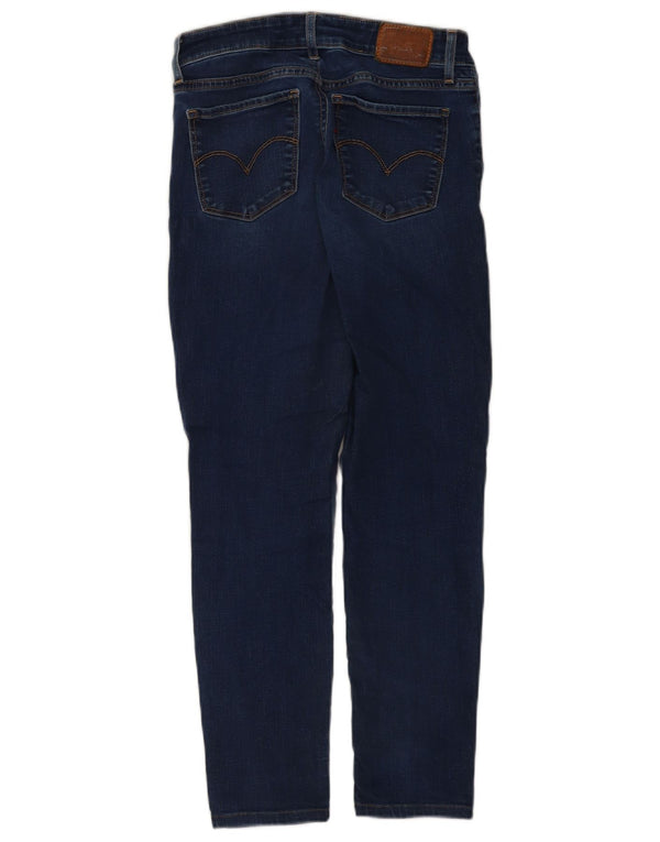 Levi's Damen Skinny Jeans W27 L26 Marineblaue Baumwolle