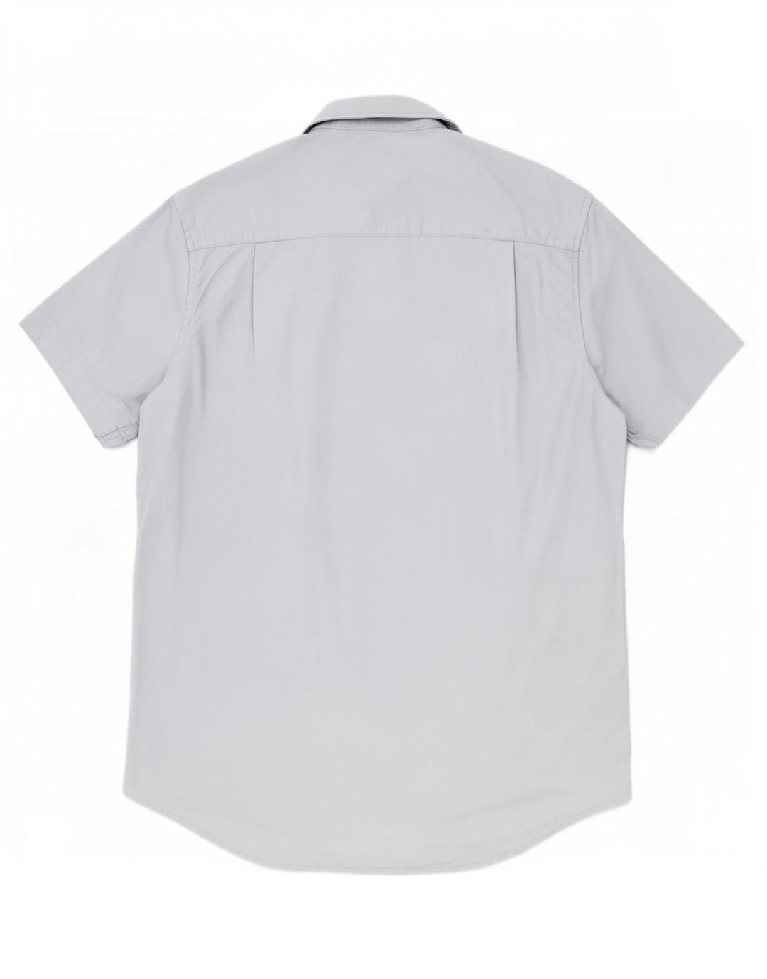 U.S. Polo Assn. Herren-Kurzarmhemd aus mittelblauer Baumwolle