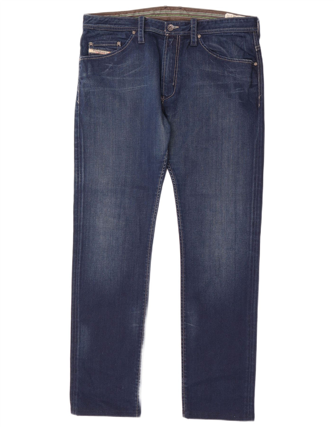 Diesel Herren Slim Jeans W36 L31 Blaue Baumwolle
