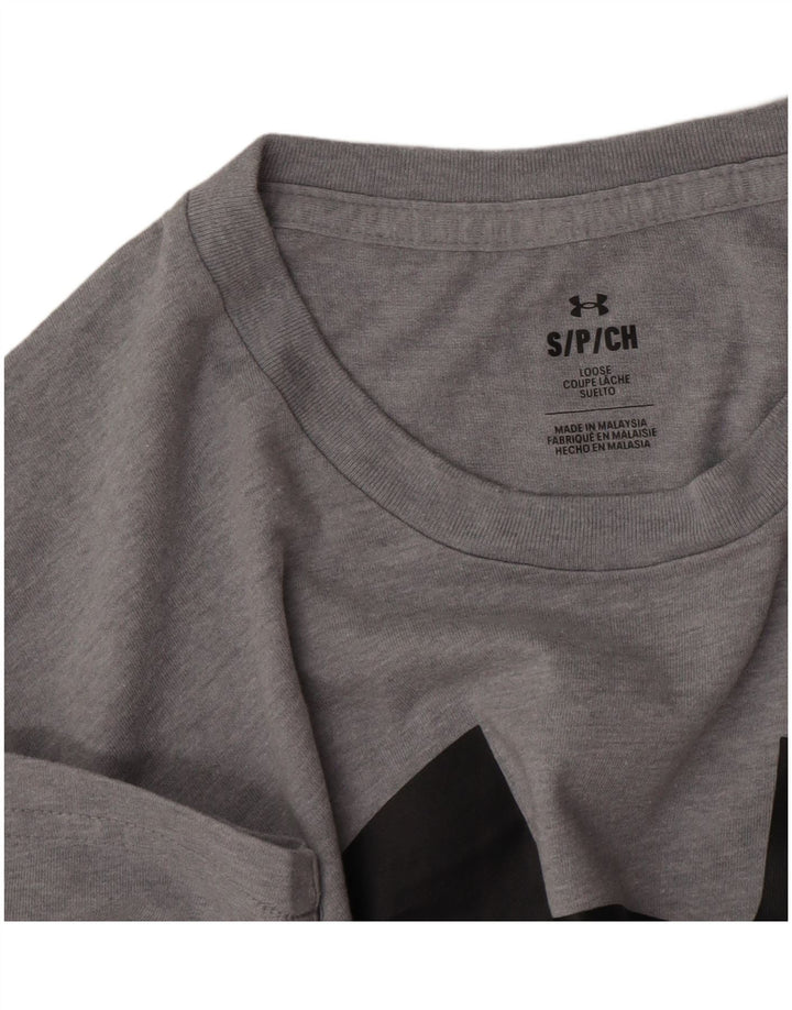 Under Armour Herren-T-Shirt mit Grafik, Größe S, Grau