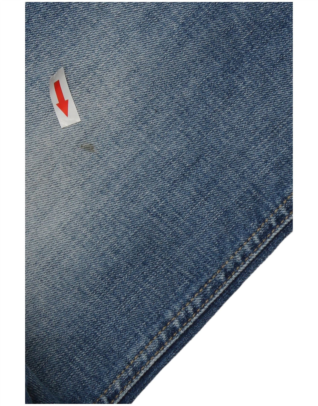 Jack & Jones Herren Distressed Straight Jeans W32 L32 Blaue Baumwolle
