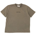 Jack Wills Herren Relaxed Fit T-Shirt-Oberteil aus mittlerer Khaki-Baumwolle