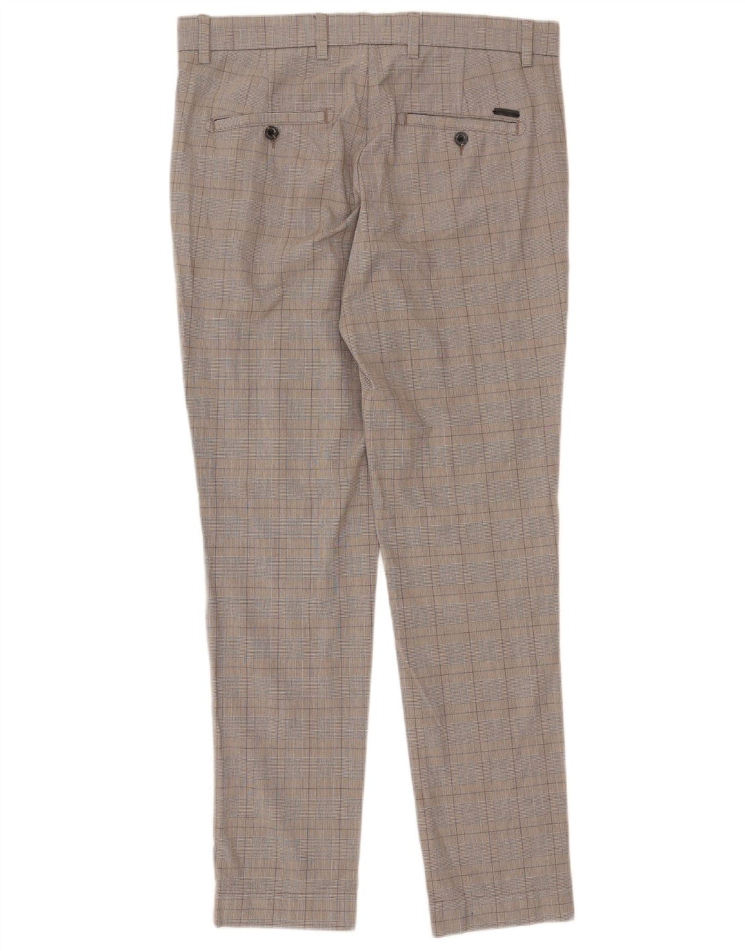 Jack & Jones Herren Slim Anzughose W33 L32 Grau kariert
