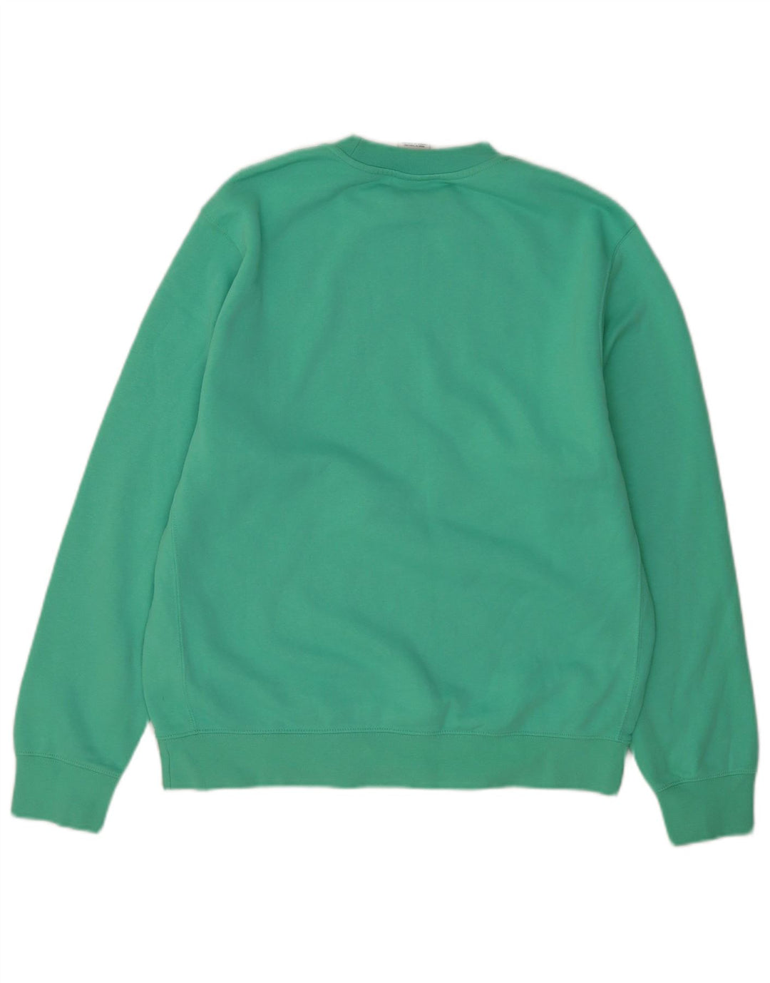 Nike Herren-Sweatshirt-Pullover aus mittelgrüner Baumwolle
