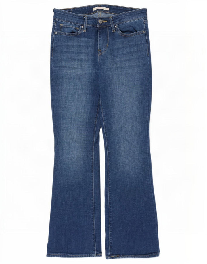 Levi's Damen 715 Bootcut Jeans W28 L28 Blaue Baumwolle