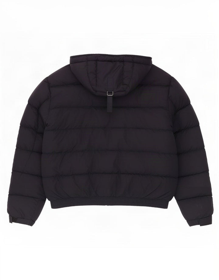 Lee Wattierte Herrenjacke mit Kapuze, UK 42, XL, Marineblau, Polyester