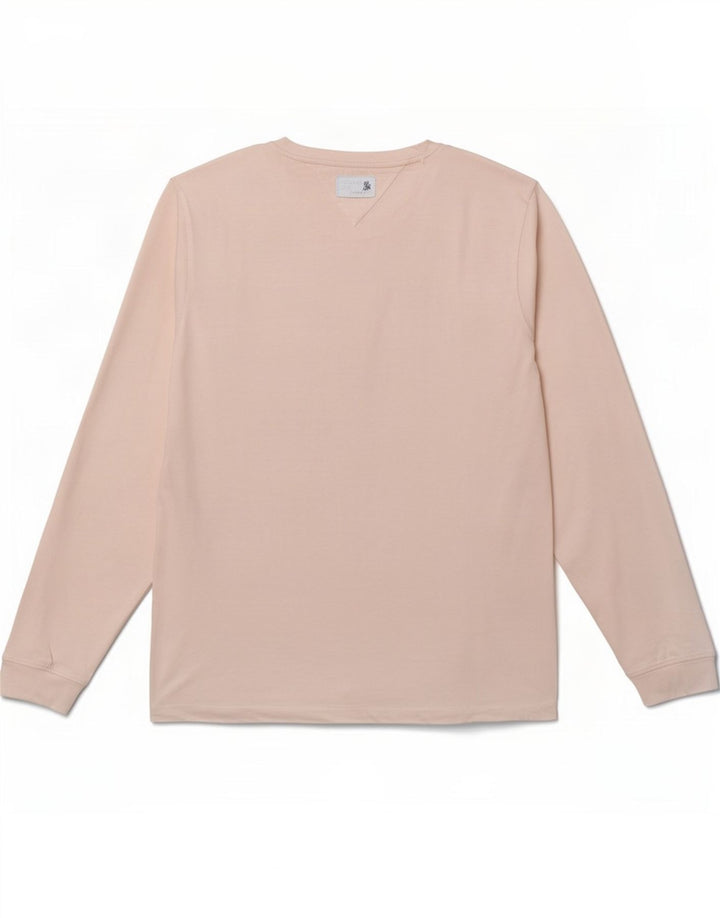 Tommy Hilfiger Herren-Top, langärmelig, groß, Weiß
