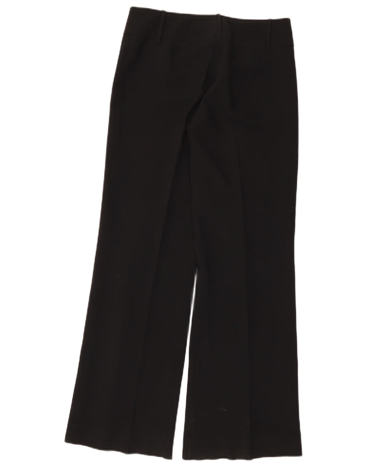 Max & Co. Damen Bootcut-Anzughose UK 8 Small W30 L31 Schwarz Polyester