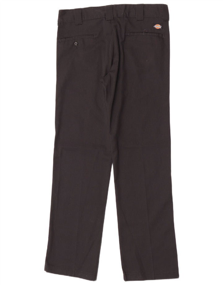 Dickies Herren Straight Chino Hose W31 L32 Schwarz Polyester