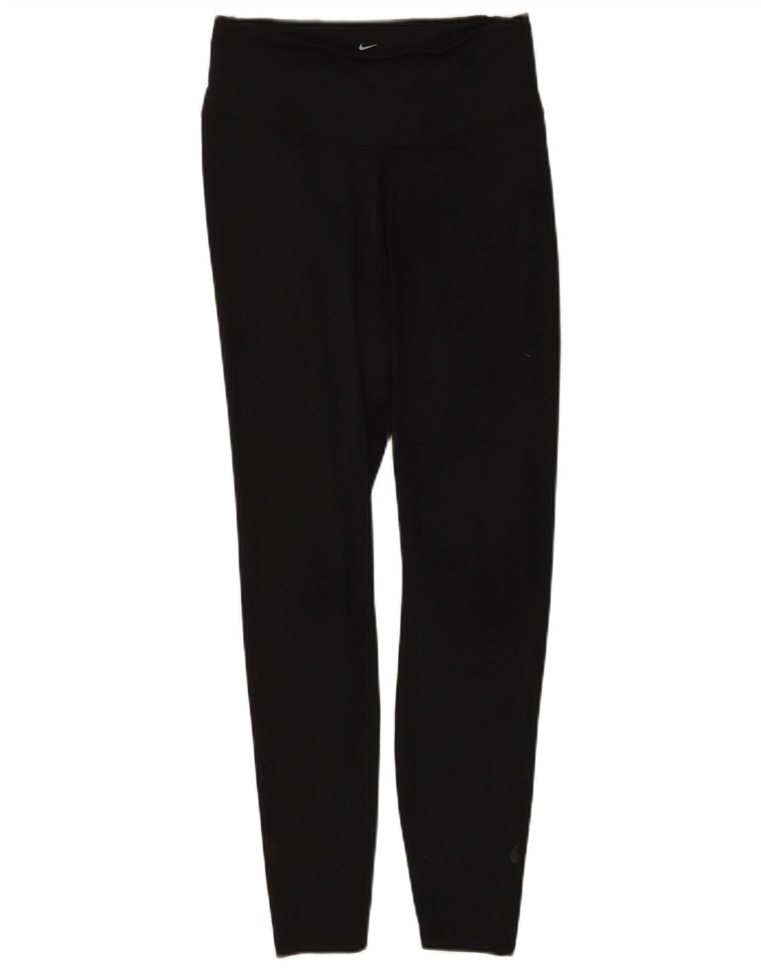 Nike Damen Dri Fit Leggings UK 12 Mittelschwarzes Nylon