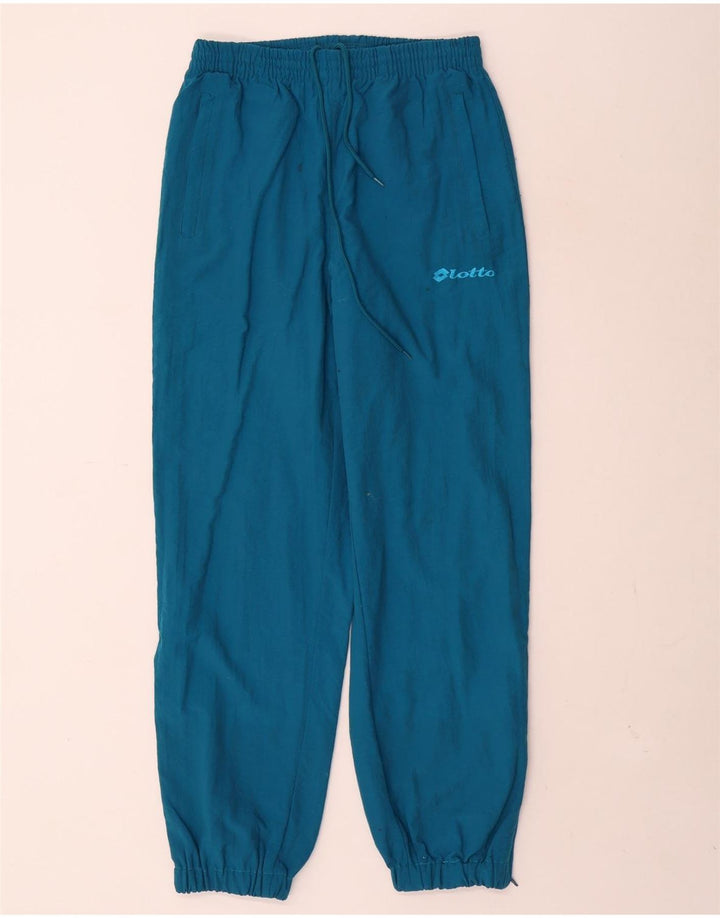 Lotto Herren-Trainingshose, Jogginghose, klein, blaues Nylon