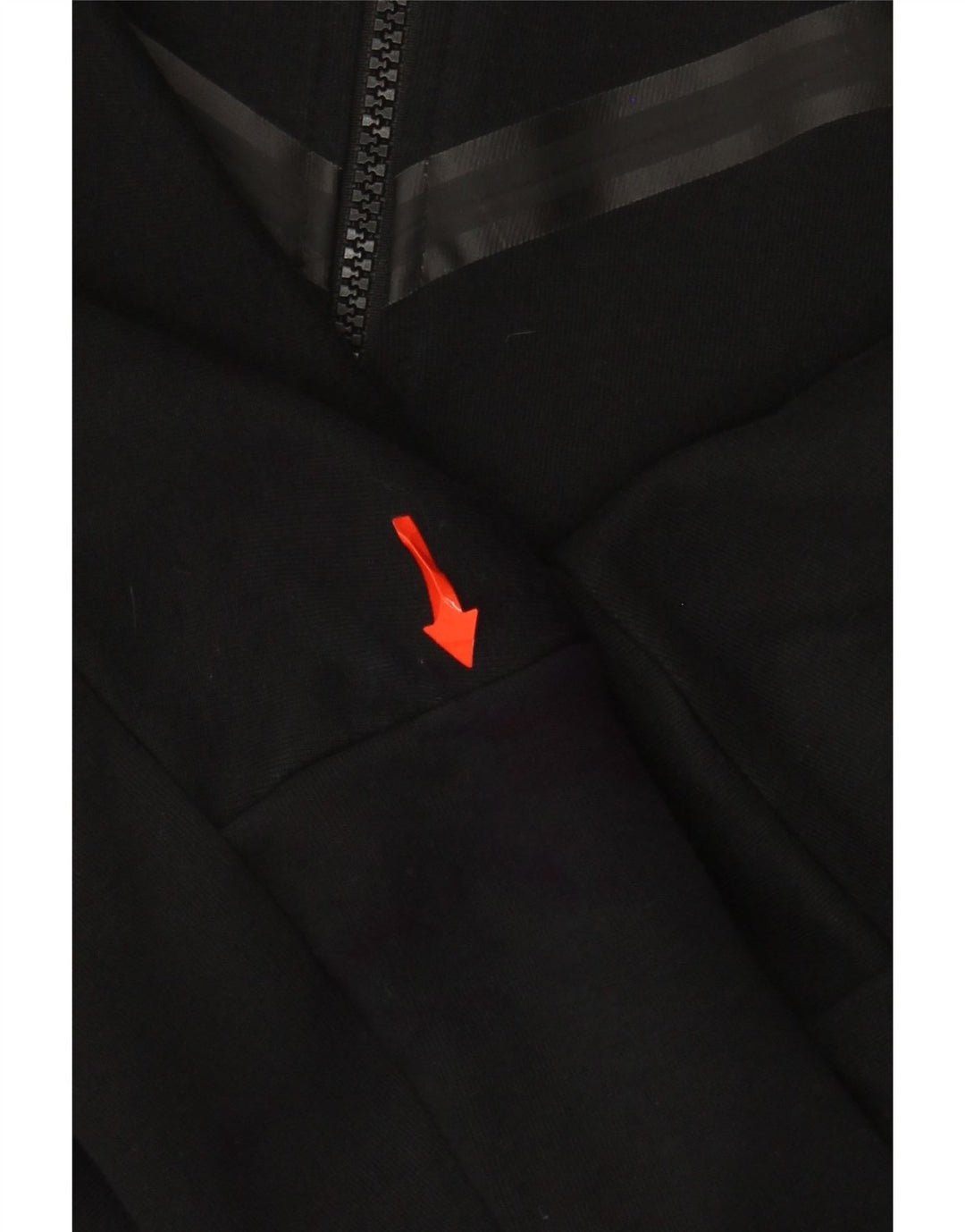 Nike Jungen-Kapuzenpullover mit Reißverschluss, 10–11 Jahre, mittlere schwarze Baumwolle