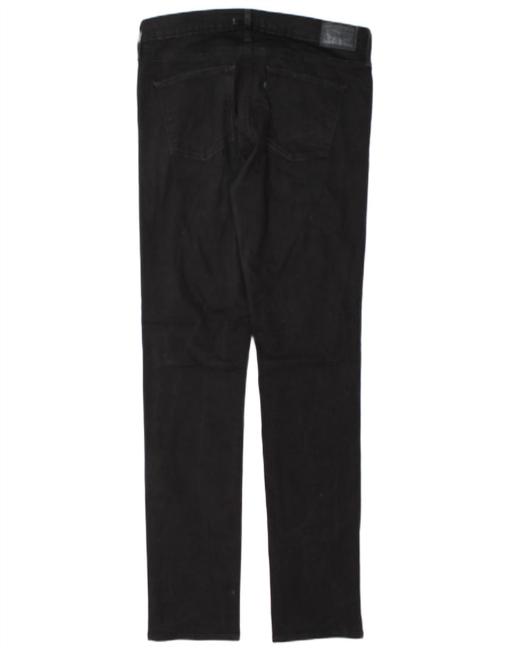 Levi's Herren Slim Jeans W34 L34 Schwarz