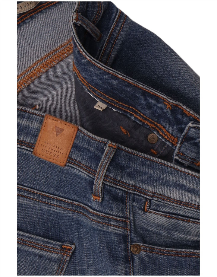 Guess Damen Jegging Skinny Jeans W29 L27 Blau