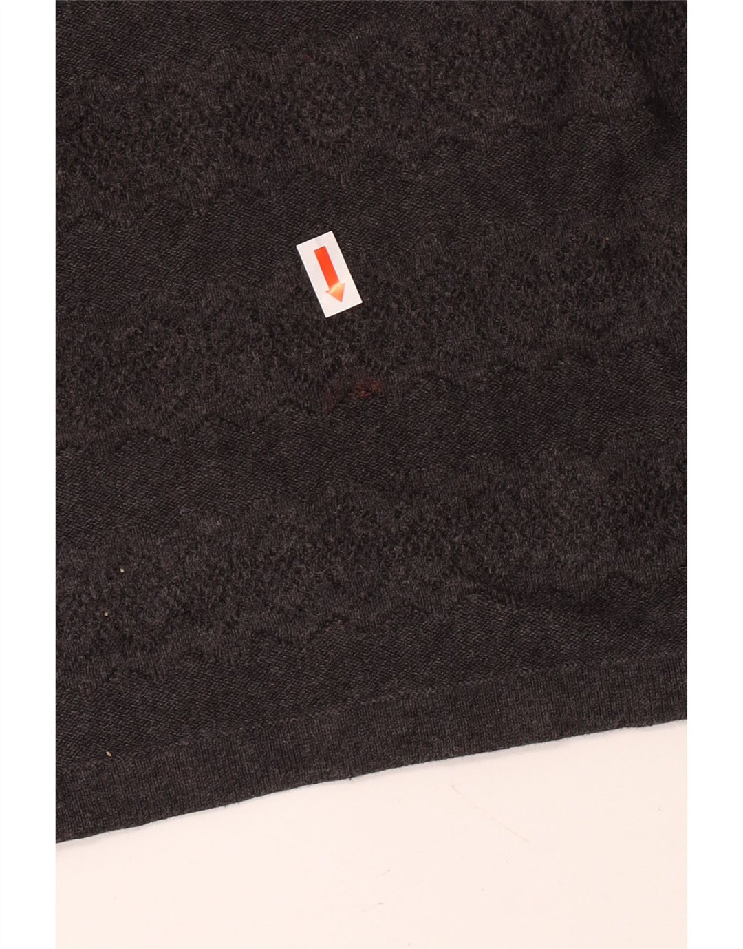 Fat Face Damen-Minirock mit hoher Taille, UK 16, Größe L, W30, Grau, Baumwolle, klassisch