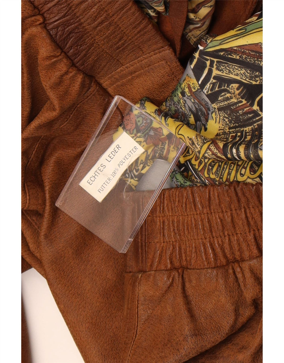 Vintage Herren Lederjacke UK 42 XL Braunes Leder