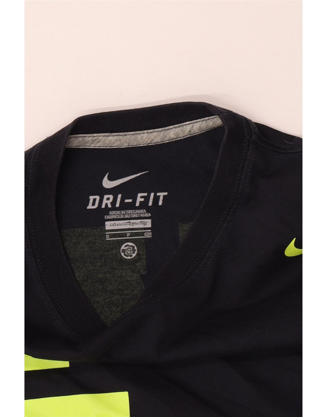 Nike Herren Dri Fit Graphic T-Shirt Top Small Marineblau