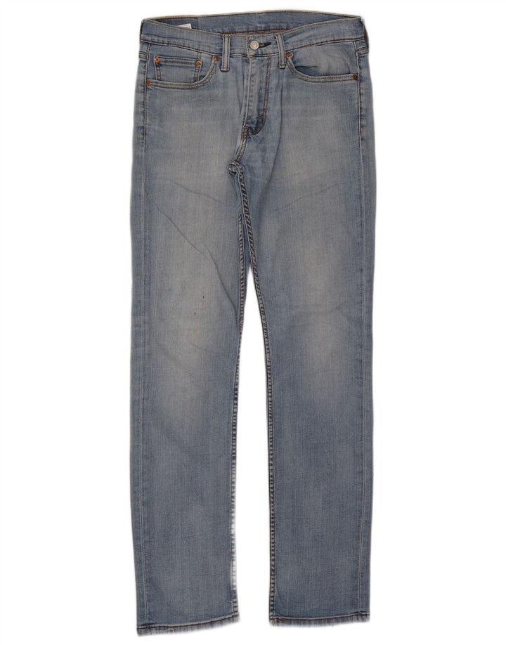 Levi's Herren Slim Jeans W31 L34 Blaue Baumwolle