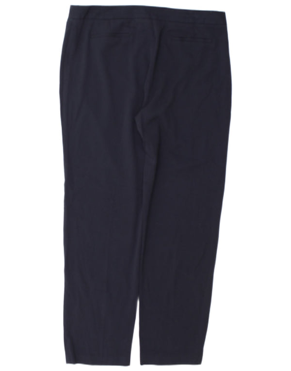 Marks & Spencer Damen Freizeithose UK 16 Large W38 L31 Marineblau