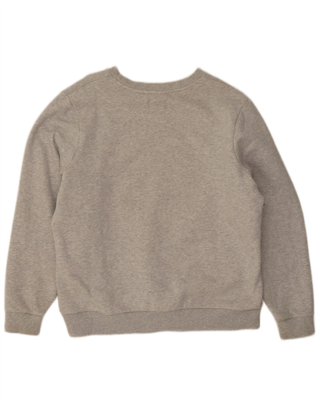 Superdry Damen-Sweatshirt-Pullover in Übergröße, Größe 40, Grau, Baumwolle