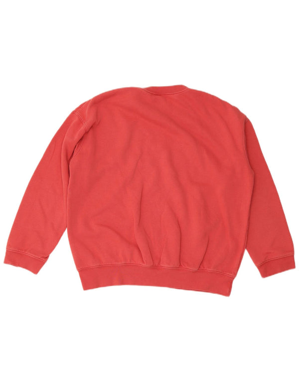 Nike Mädchen Grafik-Sweatshirt mit entspannter Passform, 12–13 Jahre, Größe L, Rosa