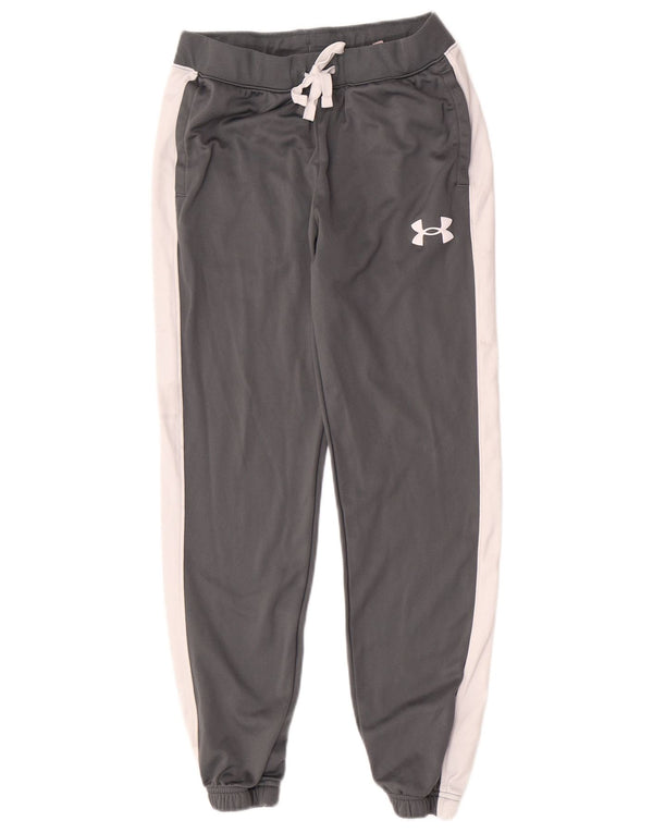 Under Armour Jungen-Trainingshose, Jogginghose, 11–12 Jahre, Größe L, Grau