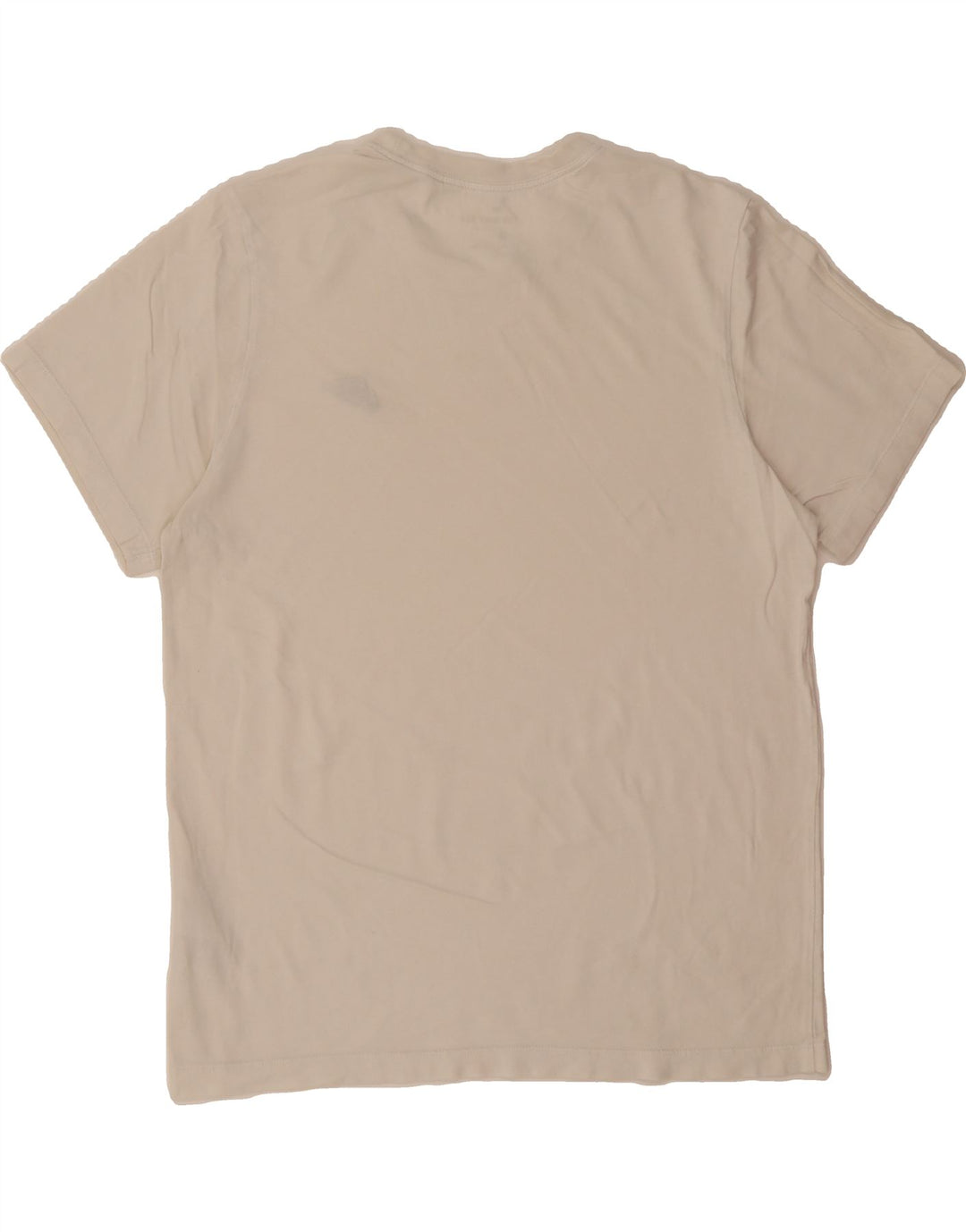 NIKE Mens T-Shirt Top Small Off White Cotton Vintage Nike and Second-Hand Nike from Messina Hembry 