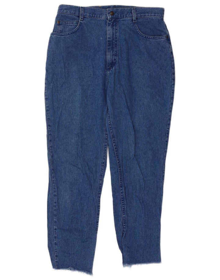 Lee Damen Tapered Jeans W32 L27 Blau