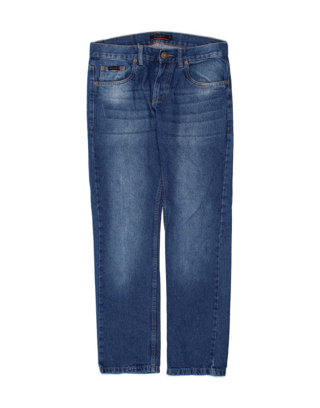 PIERRE CARDIN Mens Slim Jeans IT 48 Medium W30 L32 Blue Cotton Vintage Pierre Cardin and Second-Hand Pierre Cardin from Messina Hembry 