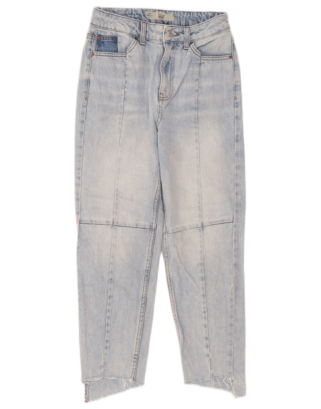 Topshop Damen Kurzjeans W25 L23 Blau