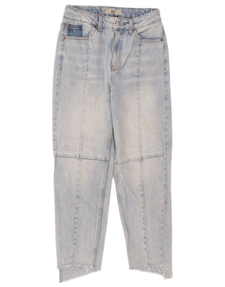 Topshop Damen Kurzjeans W25 L23 Blau