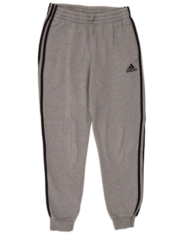 Adidas Herren Trainingshose Jogger mittelgraue Baumwolle